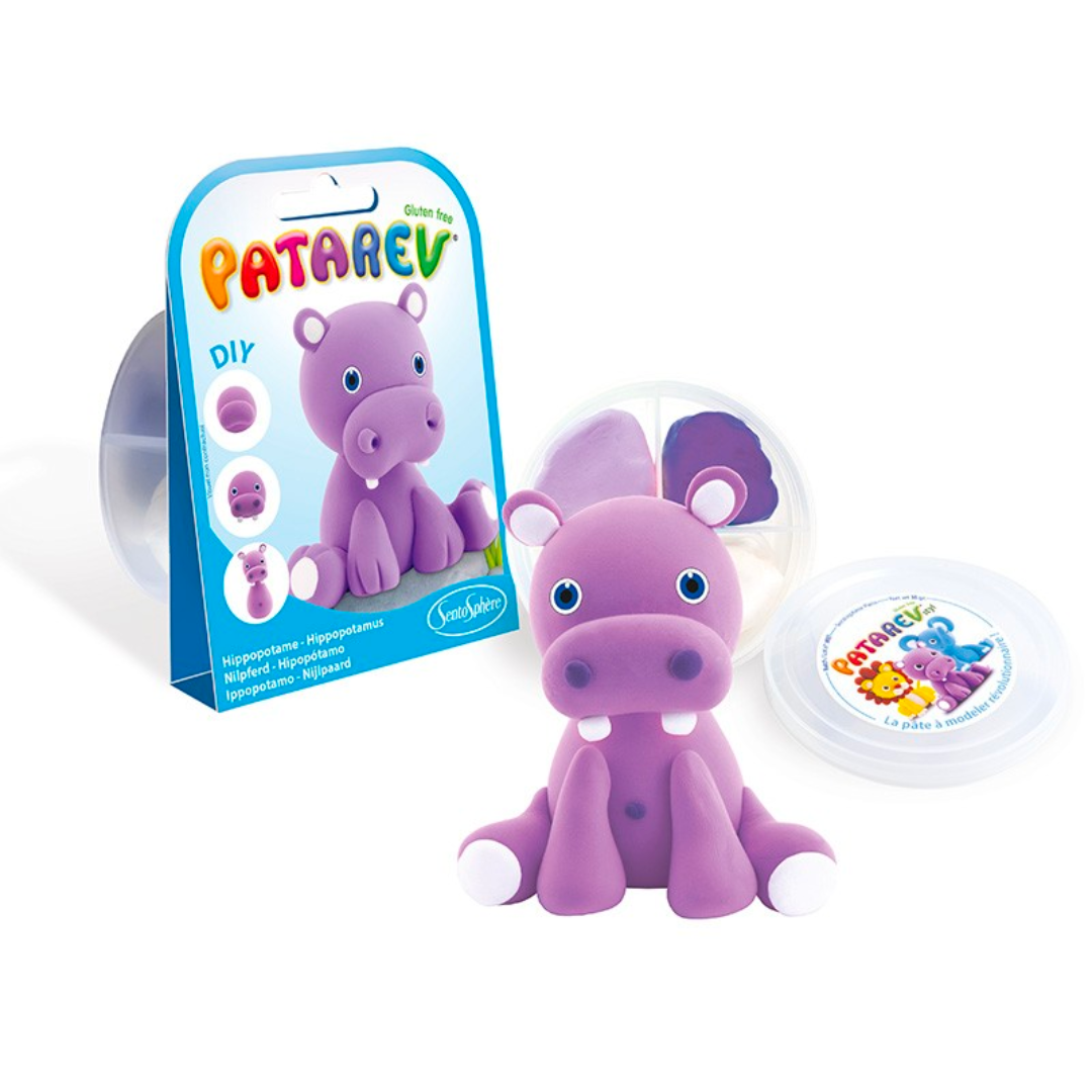 Patarev | Pocket - Hippopotame-Sentosphère-Super Châtaigne-Création & Fabrication : Product type