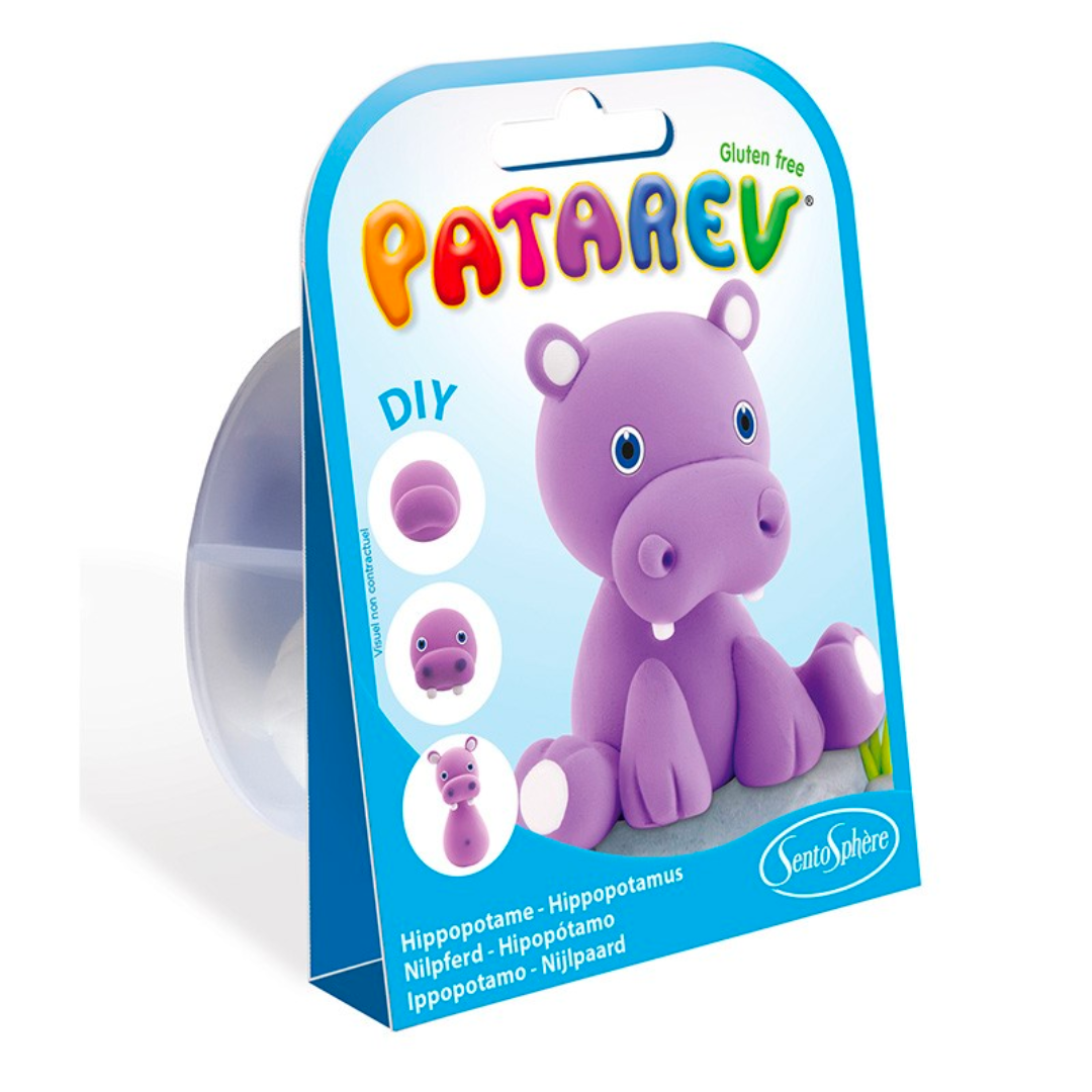 Patarev | Pocket - Hippopotame-Sentosphère-Super Châtaigne-Création & Fabrication : Product type