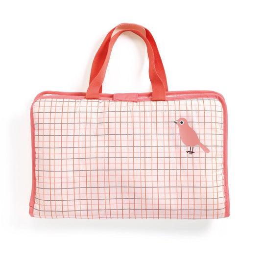 Poema - Sac à langer Pink Peak-Djeco-Super Châtaigne-Imitation : Product type