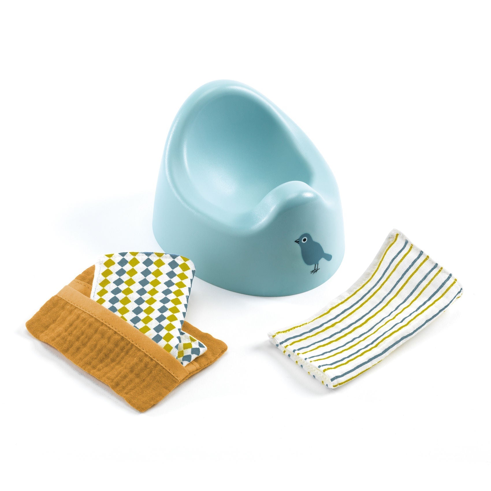 Pomea - Pot et lingettes-Djeco-Super Châtaigne-Imitation : Product type