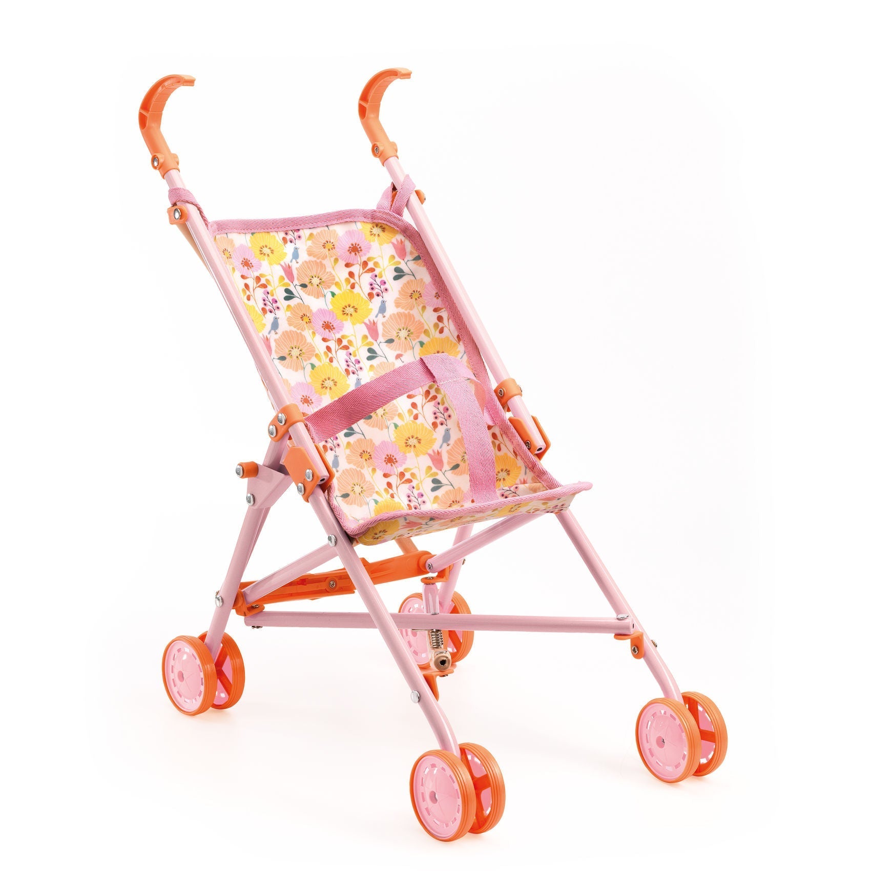 Pomea - Poussette Flower-Djeco-Super Châtaigne-Imitation : Product type