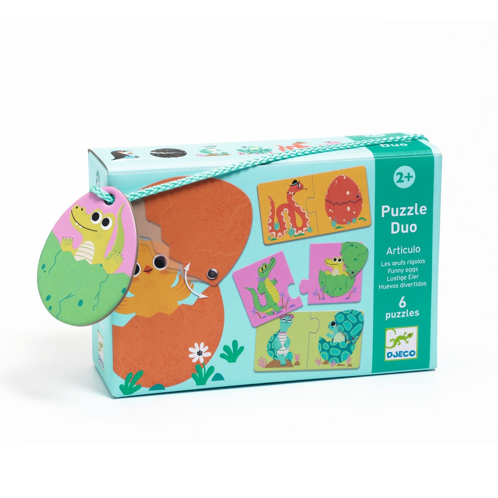 Puzzle duo | Les oeufs-Djeco-Super Châtaigne-Puzzle : Product type