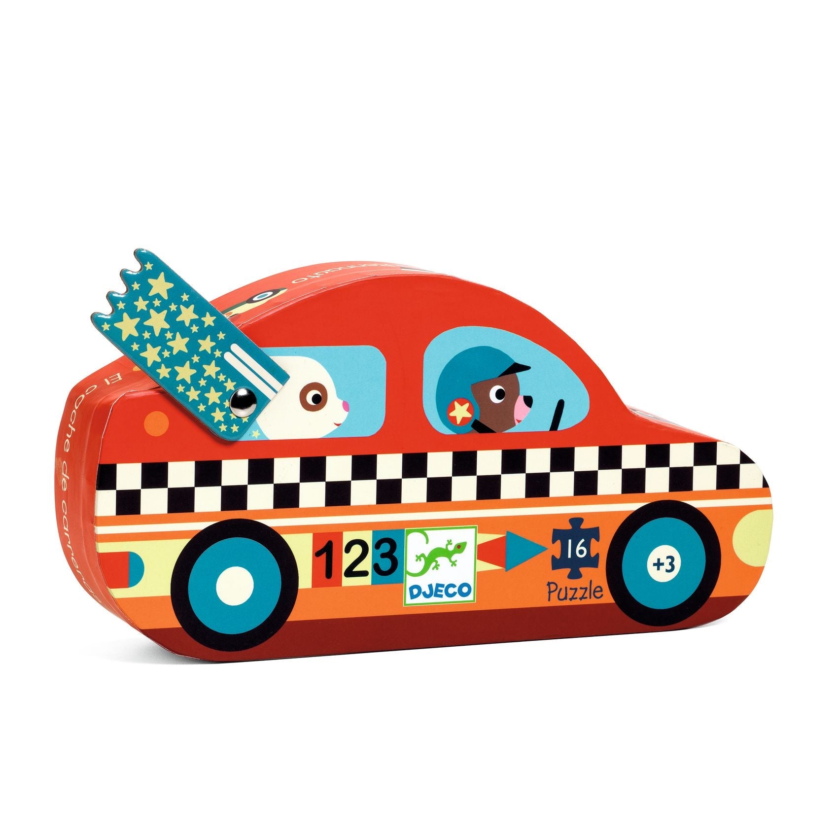 Puzzle | Le bolide-Djeco-Super Châtaigne-Puzzle : Product type