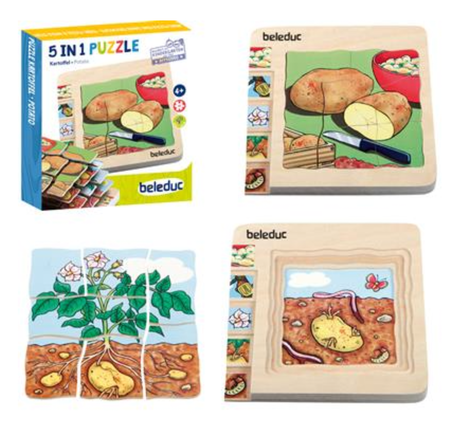 Puzzle - Pomme de terre-Beleduc-Super Châtaigne-Puzzle : Product type