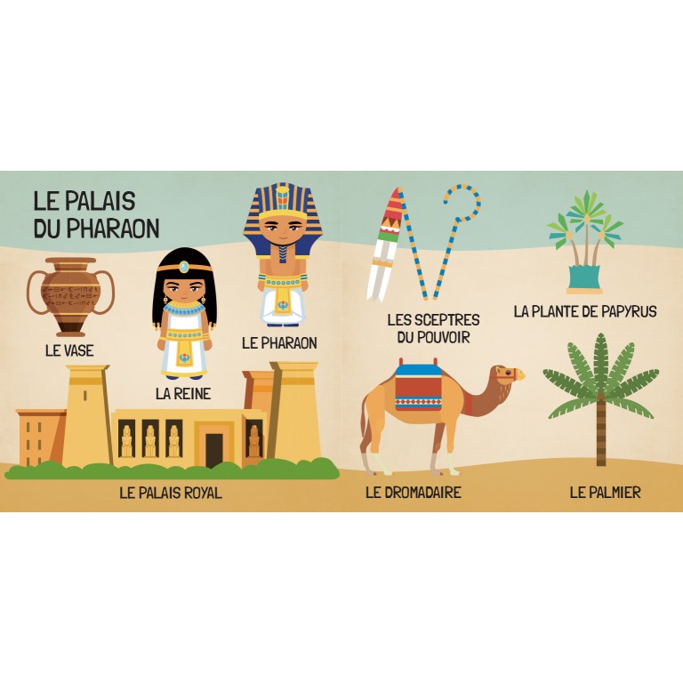 Q-Box | L'Egypte-sassi-Super Châtaigne-Jeux éducatifs : Product type