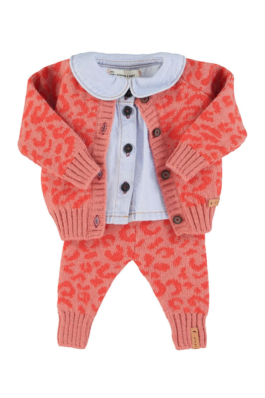 Cardigan | Pink
