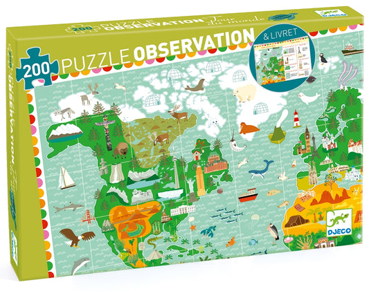 Puzzle Observation | Tour Du Monde