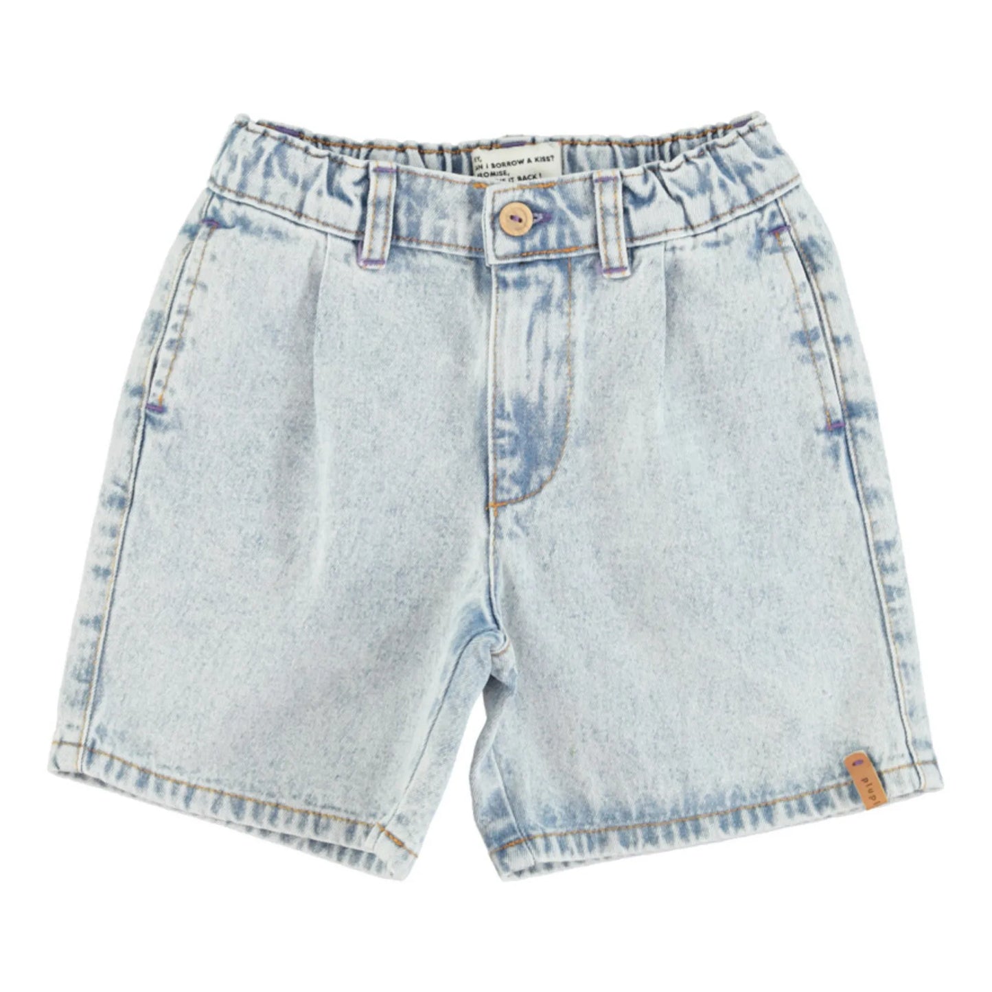 Short | Washed Blue Denim