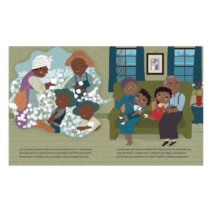 Rosa Parks - Petite&Grande-Kimane Éditions-Super Châtaigne-Livres & Cie : Product type