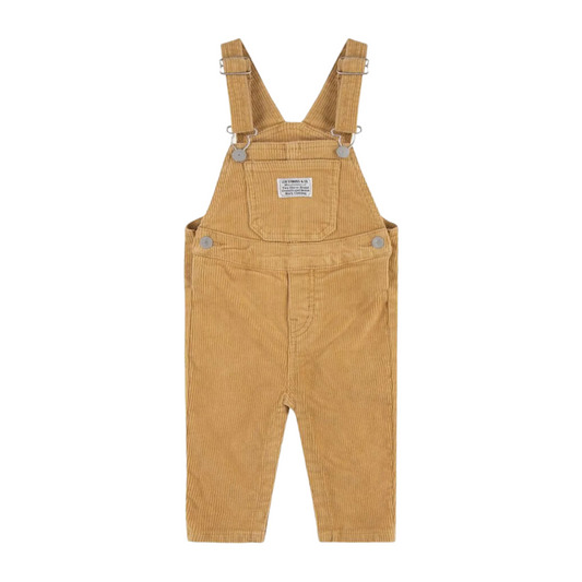 Salopette | Velours beige-Levi's-Super Châtaigne-Shorts & Combinaisons : Product type