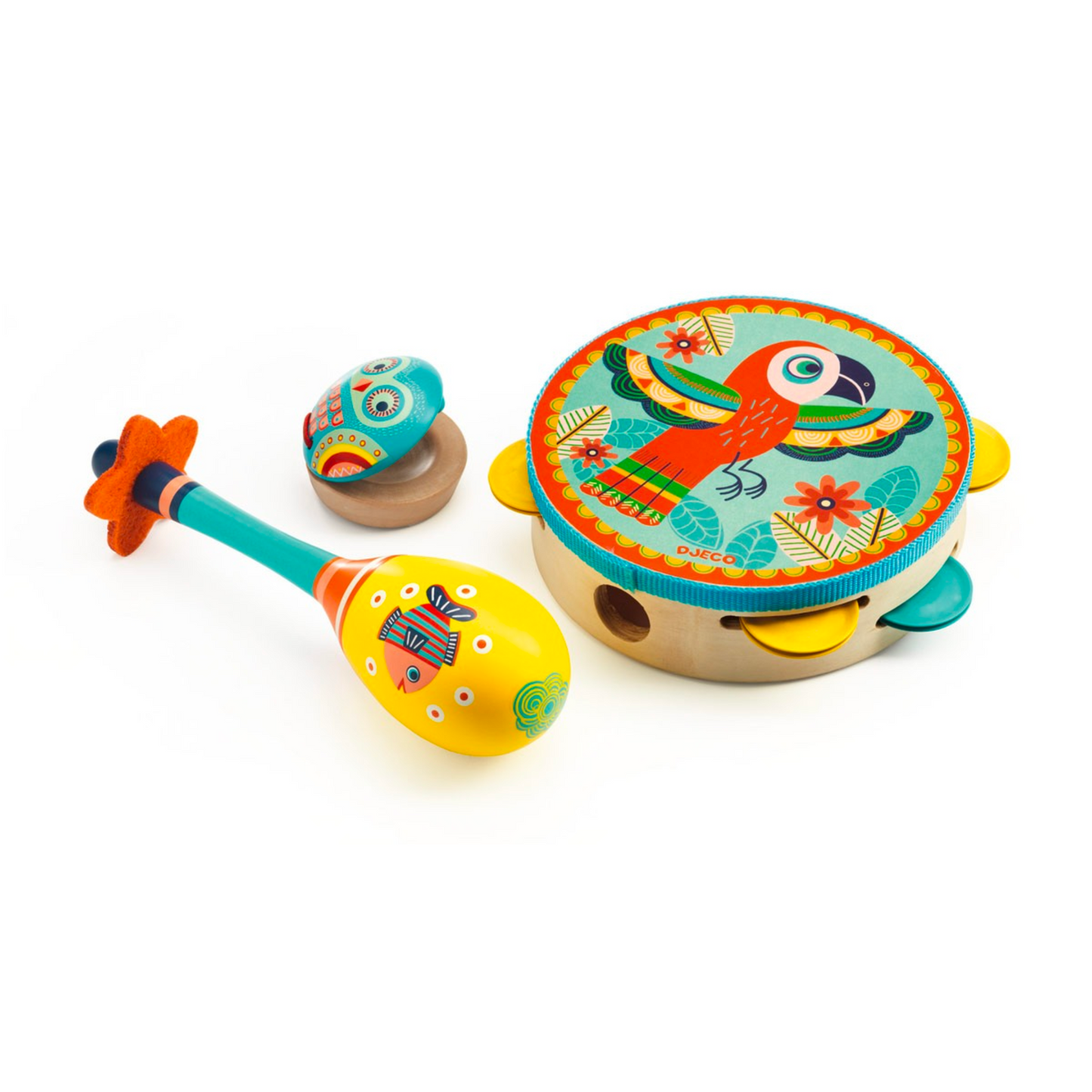 Set de 3 instruments-Djeco-Super Châtaigne-Musique : Product type