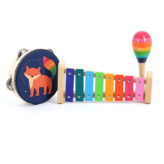 Set de 4 instruments-Vilac-Super Châtaigne-Musique : Product type