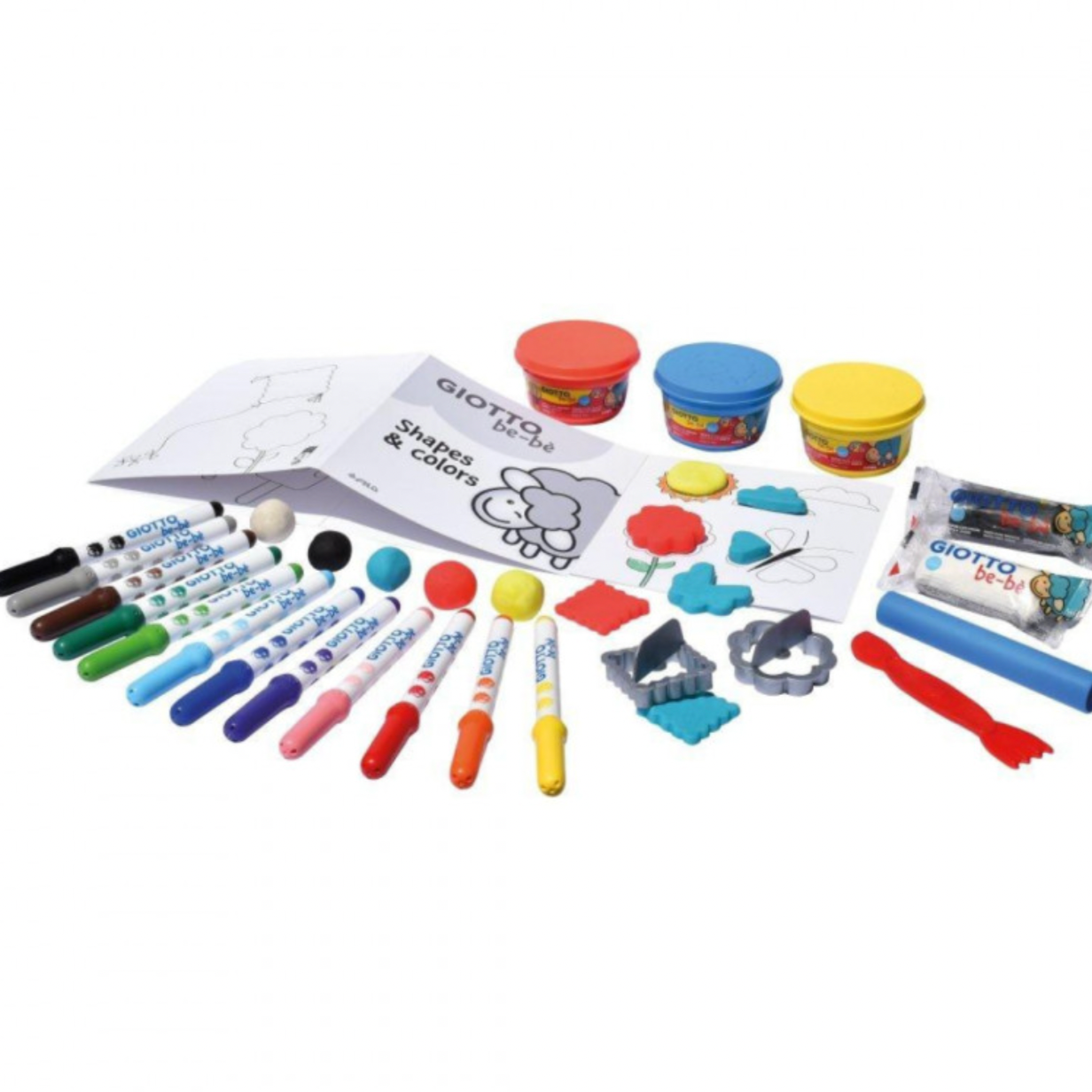 Set de création - Coloriage & Modelage-Giotto-Super Châtaigne-Matériel : Product type