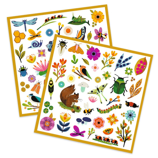 Stickers | Jardin-Djeco-Super Châtaigne-Collages & Coloriages : Product type