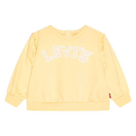Sweat jaune | Fleurs brodées-levi's-Super Châtaigne-Sweats, Pulls & Gilets : Product type
