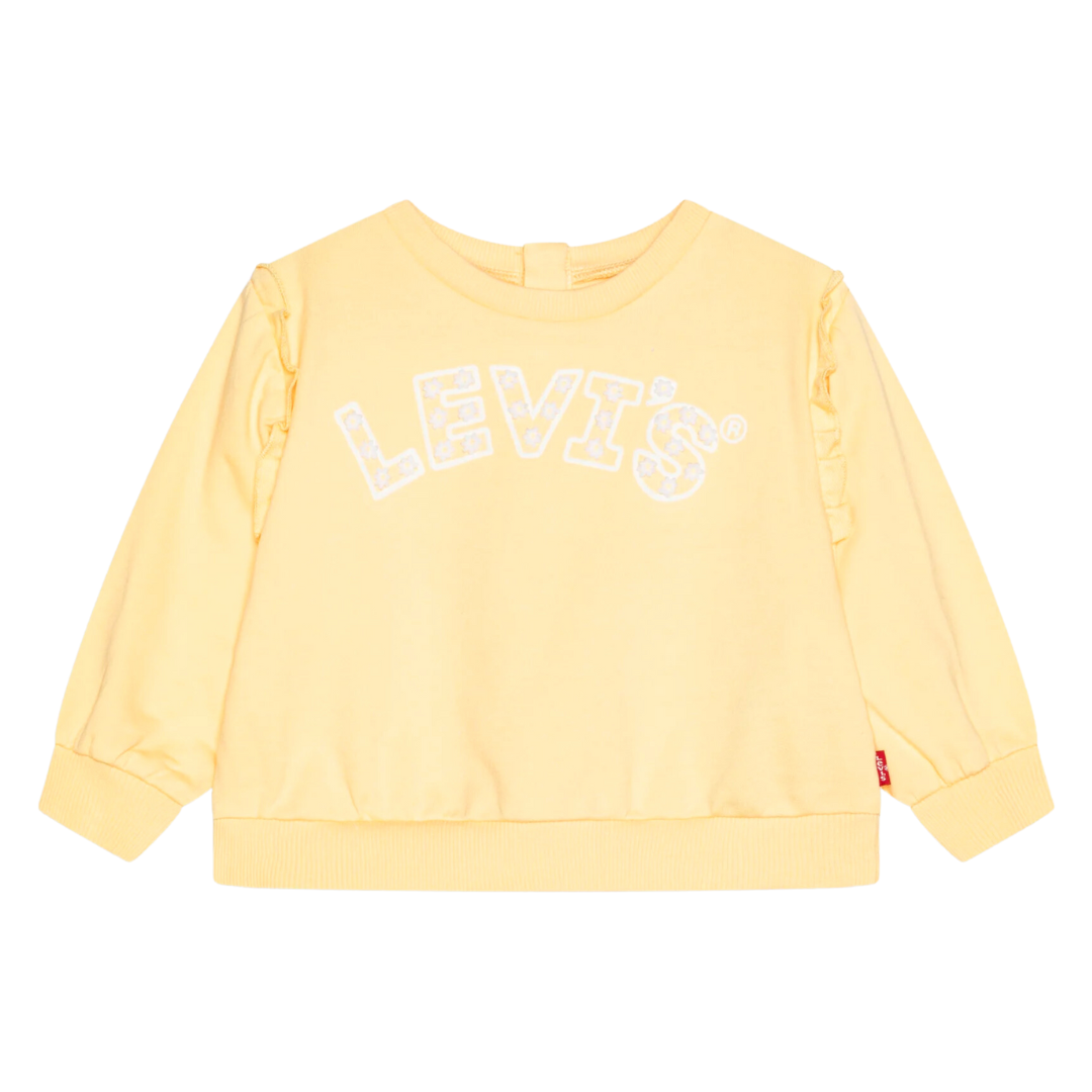 Sweat jaune | Fleurs brodées-levi's-Super Châtaigne-Sweats, Pulls & Gilets : Product type