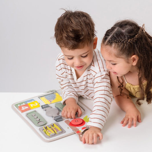Tableau d'activités | Busy board-Buki-Super Châtaigne-Jeux éducatifs : Product type