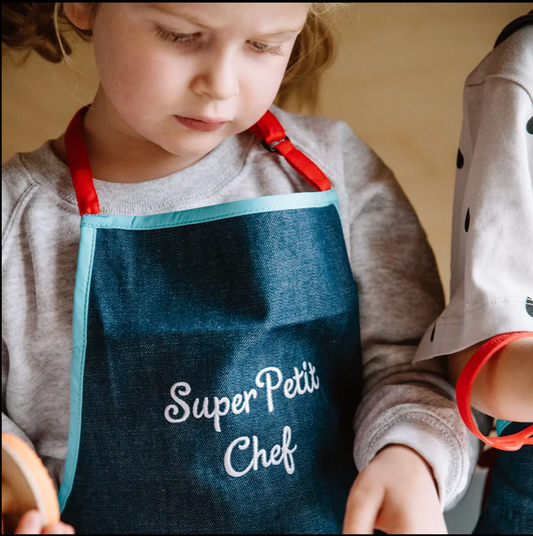 Tablier de cuisine Super petit chef !-Super Petit-Super Châtaigne-Cuisine et Jardinage : Product type