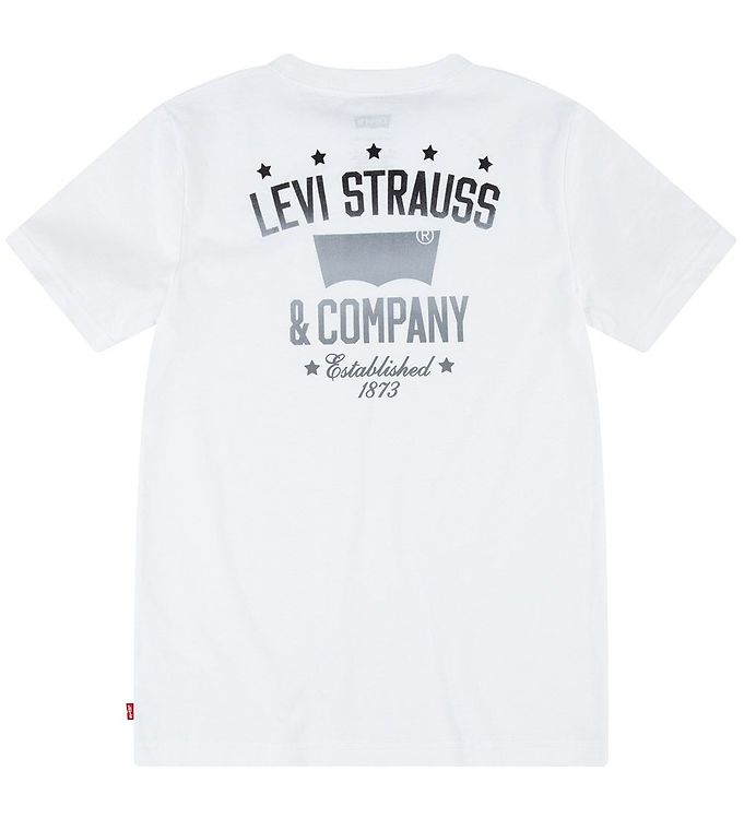 Tee-shirt | Blanc-Levi's-Super Châtaigne-outlet : Product type