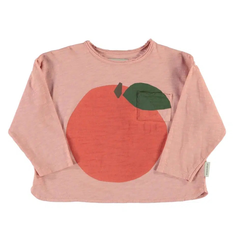 Tee-shirt manches longues | Rose-Piu Piu Chick-Super Châtaigne-outlet : Product type
