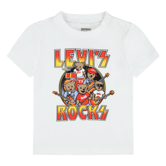Tee-shirt | Rock Bright white-Levi's-Super Châtaigne-outlet : Product type