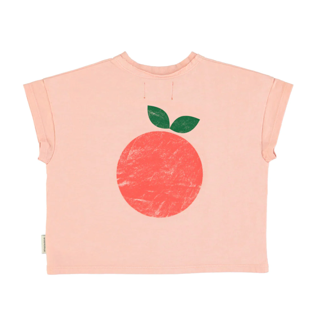 Tee-Shirt | Stay fresh rose-Piu Piu Chick-Super Châtaigne-T-shirts & Débardeurs : Product type