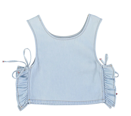 Top | Bleu ciel délavé-Piu Piu Chick-Super Châtaigne-outlet : Product type