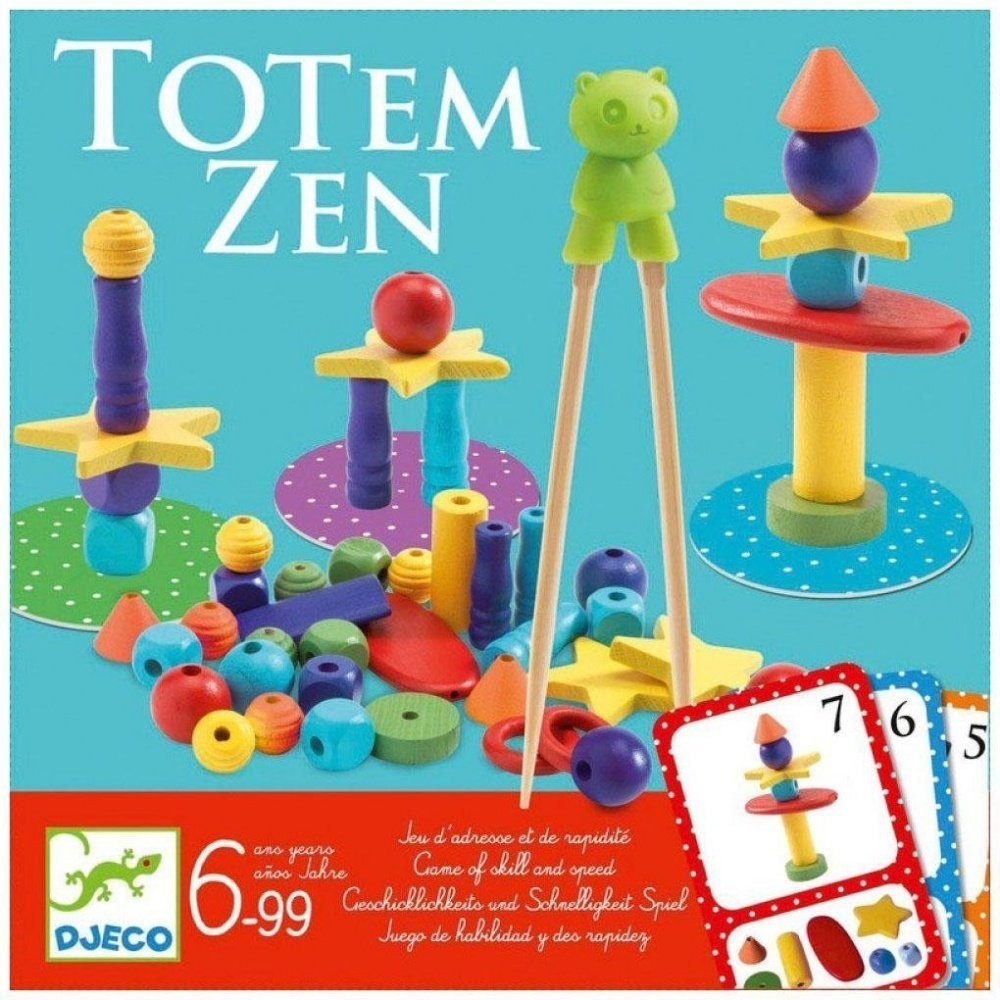 Totem Zen - Jeu d'équilibre-Djeco-Super Châtaigne-Jeux éducatifs : Product type
