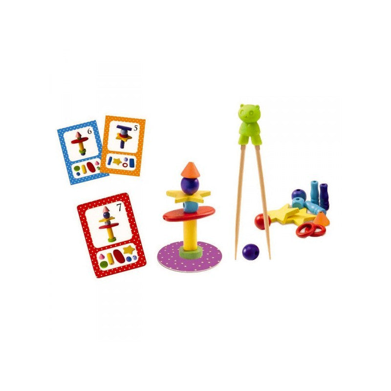 Totem Zen - Jeu d'équilibre-Djeco-Super Châtaigne-Jeux éducatifs : Product type