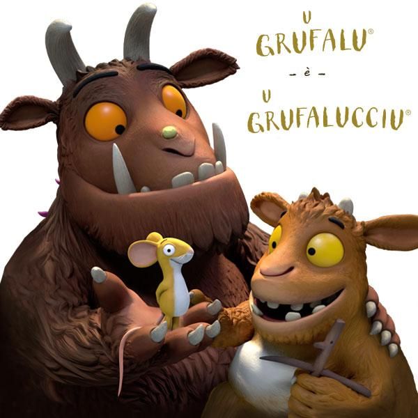 U Grufalu è u Grufalucciu - DVD dessin animé en langue corse-Fiura Mossa-Super Châtaigne-Livres & Cie : Product type